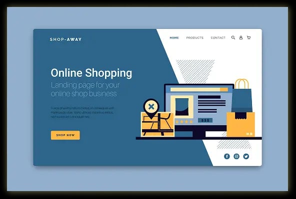 نمونه طراحی سایت فروشگاه کتاب